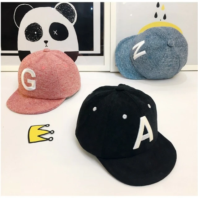 【MOMO 媽咪小舖】現貨 新款兒童帽子韓版寶寶字母棒球帽男女童遮陽嘻哈