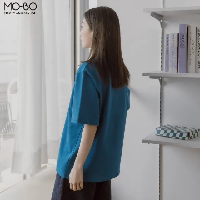【MO-BO】MIT清爽抗菌簡約中性基礎圓領T恤