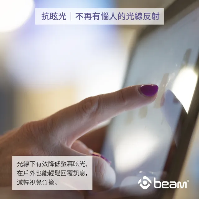 【BEAM】Amazon Kindle Fire HD 10 亞馬遜電子書抗眩光霧面螢幕保護貼(超值2入裝)