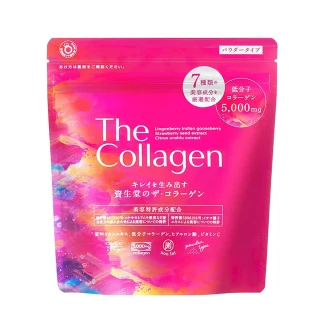 【SHISEIDO 資生堂】The Collagen低分子膠原蛋白粉升級版x3(21日份/包)