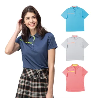 【SASAKI】抗紫外線排汗速乾功能休閒短衫-女-四色任選