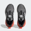 【adidas 愛迪達】Rapidasport Boa K 中童 慢跑鞋 運動 休閒 支撐 無鞋帶 愛迪達 灰橘(HP2765)