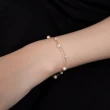【Olivia Yao Jewellery】18K金細緻閃耀日本AKOYA天然大小海水珍珠雙層手鍊(HAUTE Collection)