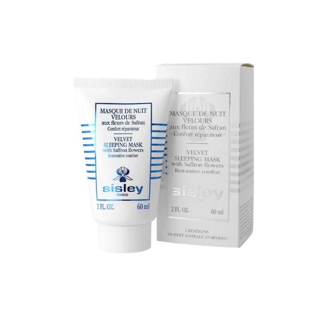 SISLEY希思黎藏紅花絲絨修護晚安面膜,60ml,法國原裝進口,專為乾性肌膚設計。富含藏紅花與絲絨成分,提供深度保濕與修復功效,適合大人使用,可同時修護臉部與眼部肌膚,使用方便,儲存期限長達四年,平行輸入貨源,價效比高。 SISLEY希思黎 藏紅花絲絨修護晚安面膜