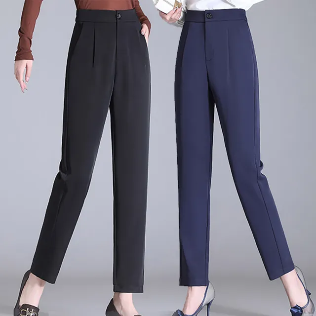 【麗質達人】2237實搭修身長分褲-AA(M-5XL)