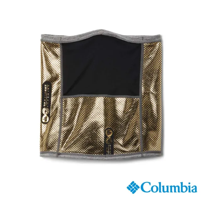【Columbia 哥倫比亞 官方旗艦】中性-Infinity Trail™黃金鋁點極暖頸圍-灰色(UCU81880GY)