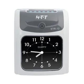 【HTT】STR-12 六欄位打卡鐘(大卡六欄位/雙色色帶)