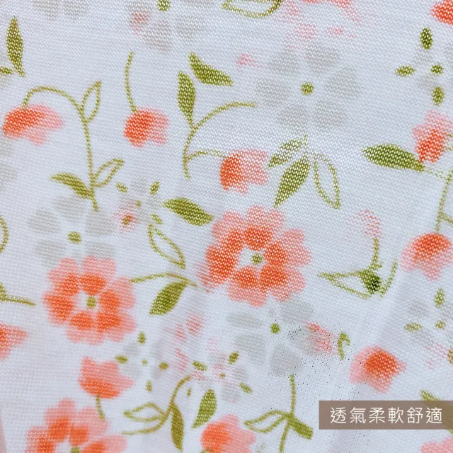【Oluna 歐露娜】印花平口褲 媽媽褲(透氣舒適 加大媽媽褲 女生四角褲 居家短褲 可愛短褲)
