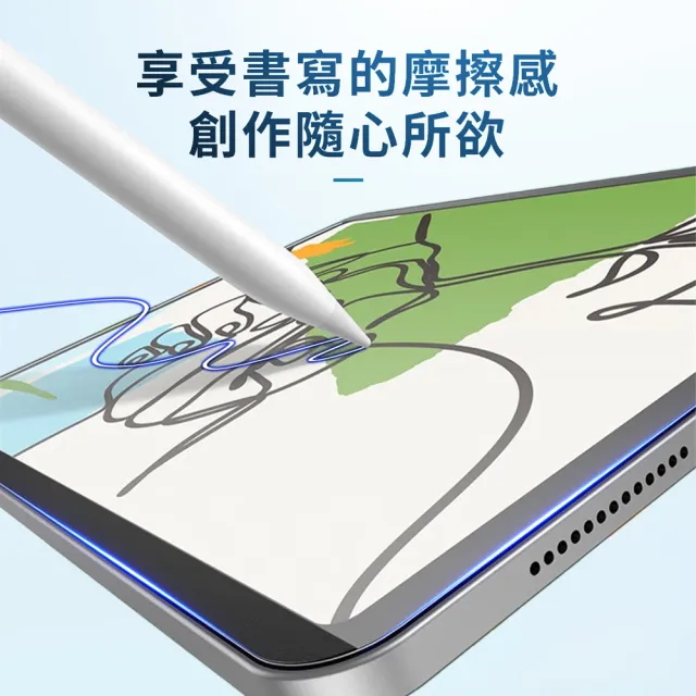 【Philips 飛利浦】2022年 iPad 10.9吋 Air/Pro11 磁吸類紙感書寫專用貼 DLK9103(適用Air 5th/Pro 11 4th)