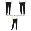 【KAPPA】男女運動長褲-慢跑 吸濕排汗 針織 黑白(331M5EW-005)