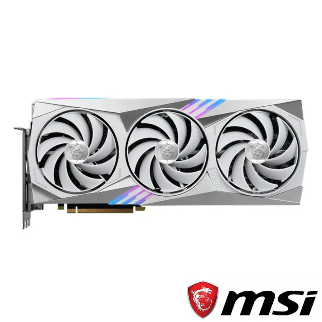 MSI 微星】GeForce RTX 4070 Ti GAMING X TRIO WHITE 12G 顯示卡- momo