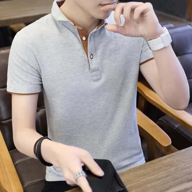 【JP服飾】現貨 M-4XL男POLO衫 高品質商務POLO 薄款/透氣/好穿(男POLO衫 商務POLO 1536)