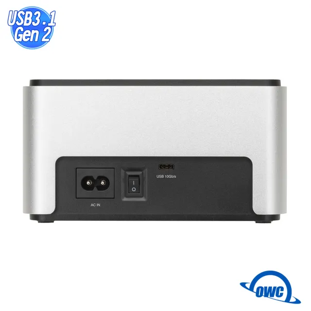 【OWC】Drive Dock U.2(NVMe U.2 + SATA 雙硬碟槽方案)