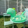 【SeasonsBikini】兒童小恐龍座椅式泳圈 綠/粉 - 211(兒童泳圈座椅式泳圈造型泳圈)