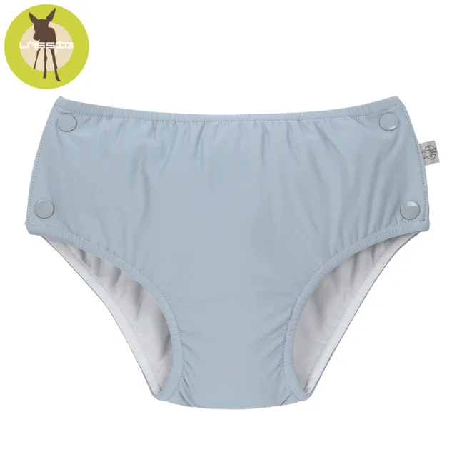 【Lassig】嬰幼兒抗UV成長型游泳尿布褲-蔚藍(2023款式)