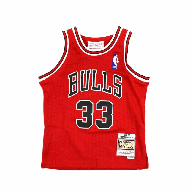 【NBA】M&N 幼兒 G1 Swingman復古球衣 公牛隊 97-98 Scottie Pippen #33(WN2T1BRD0-BULSP)