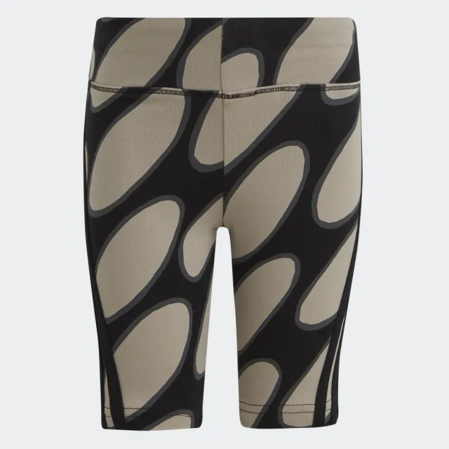 【adidas 愛迪達】MARIMEKKO 運動套裝 短袖/緊身褲 童裝 IC3666