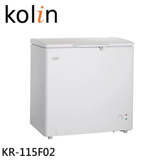 【Kolin 歌林】155L冷藏/冷凍二用臥式冰櫃(KR-115F02-W)