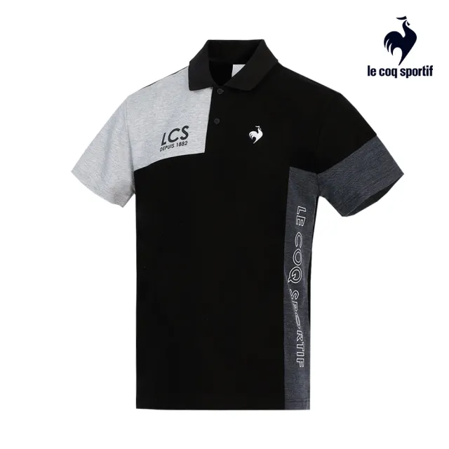 【LE COQ SPORTIF 公雞】吸排法式經典短袖POLO衫 男-2色-LWR21241