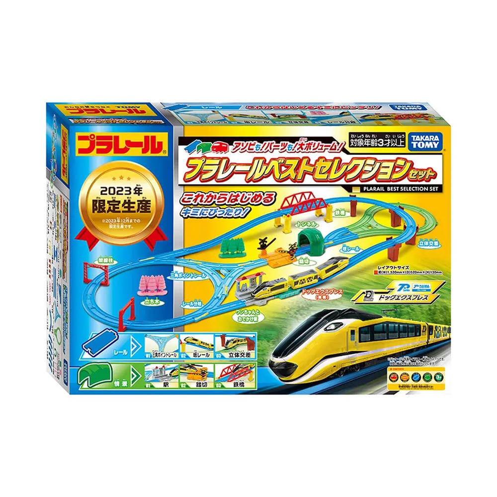 【TAKARA TOMY】PLARAIL 鐵道王國 多美火車豪華組2023限定(多美火車)