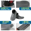 【黑魔法】抗滑耐磨矽膠防水雨鞋套(x4)