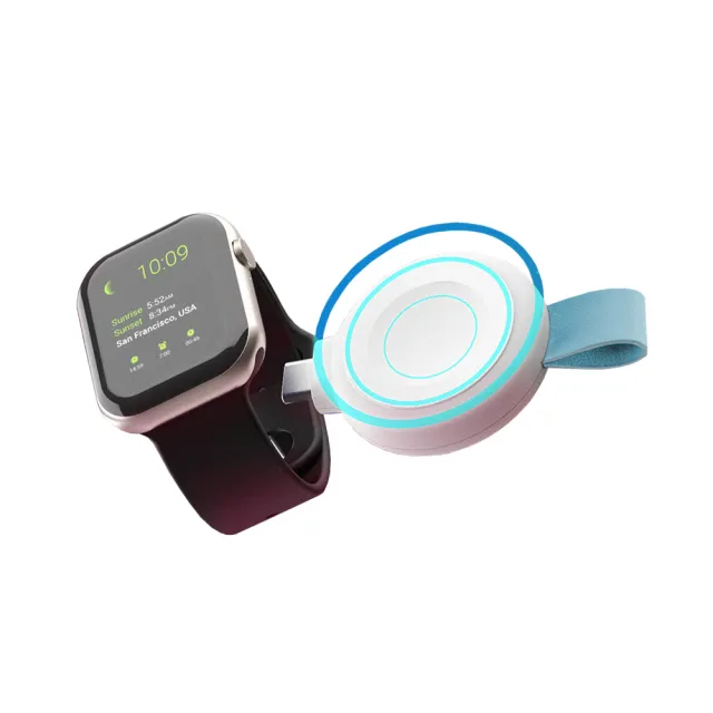 【PQI 勁永】WCS03WC Apple Watch專用磁吸無線充電器(通過Apple MFW認證)