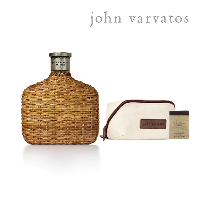 【John Varvatos】工匠藤編男性淡香水125ML(專櫃公司貨 #柑橘木質調)