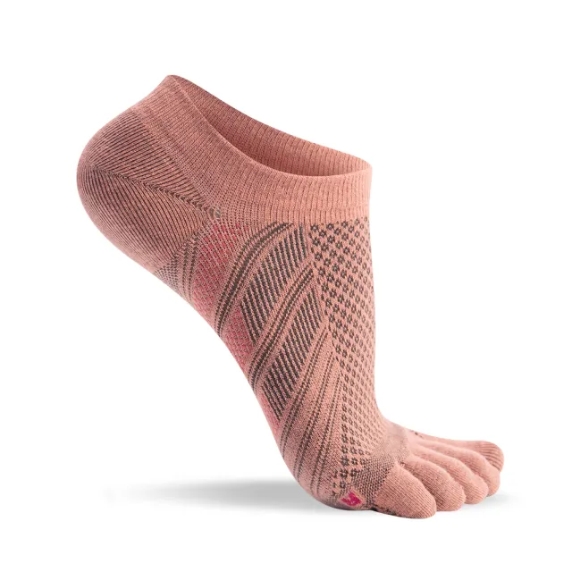 【蒂巴蕾】石墨烯消臭抗菌機能立體五趾襪-斜紋(五指襪/消臭襪/運動襪/短襪/除臭襪/足弓襪/網眼襪)