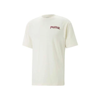 【PUMA】流行系列 P.Team 短袖T恤 男 白 短袖 上衣 運動(62248665)