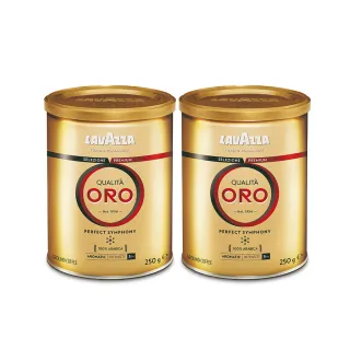【LAVAZZA】金牌ORO咖啡粉250g/罐*2