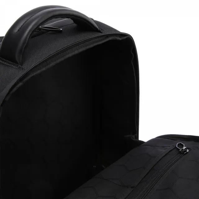 【Automobili Lamborghini】藍寶堅尼 義大利頂級後背包 LBZA00358T(黑色)