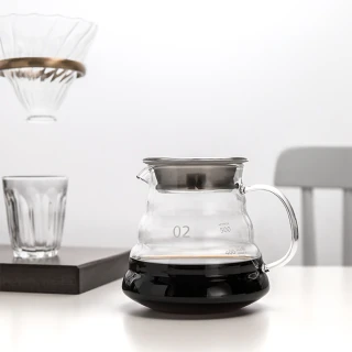 【茉家】耐冷熱加厚款高硼矽玻璃咖啡壺-01分享壺(360ml一入)