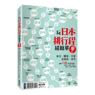 玩日本排行程超簡單【東卷】：東京．關東．中部．北海道．東北