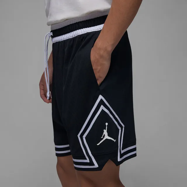 【NIKE 耐吉】短褲 男款 運動褲 AS M J DF SPRT DMND SHORT 黑 DX1488-010