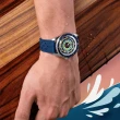 【MIDO 美度 官方授權】OCEAN STAR 復古雙時區潛水機械腕錶   母親節(M0268291704100)