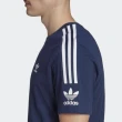 【adidas 愛迪達】Tech Tee 男 短袖上衣 T恤 運動 休閒 棉質 舒適 穿搭 亞洲版 深藍(IA6345)