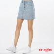 【BLUE WAY】女裝 排釦條紋A字裙 短裙-ET BOiTE箱子