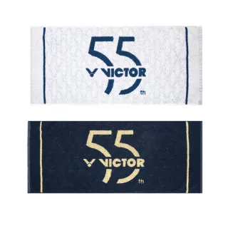 【VICTOR 勝利體育】55週年系列毛巾(C-4185 A/B 白/海神藍)