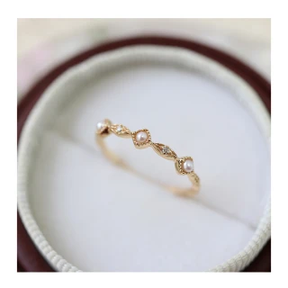 【HERA 赫拉】輕奢天然淡水珍珠戒指 H112030806(飾品)