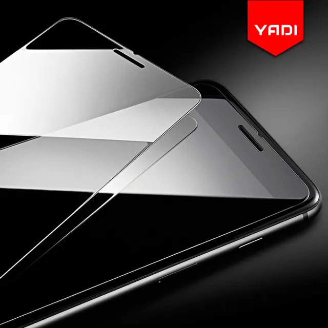 【YADI】Samsung Galaxy A54 高清透鋼化玻璃保護貼(9H硬度/電鍍防指紋/CNC成型/AGC原廠玻璃-透明)