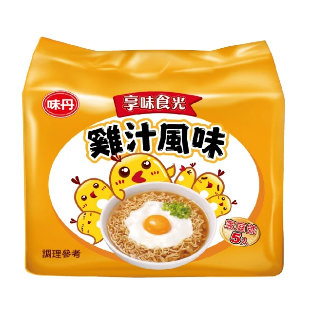 味丹 雞汁風味 6袋/箱(點心麵泡麵)