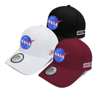 【NASA SPACE】正版授權太空系列 潮流Logo棒球帽/老帽 NA30004(5色可選)