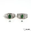 【JA-ME】天然A貨翡翠滿綠貔貅寬版戒指(母親節/送禮)