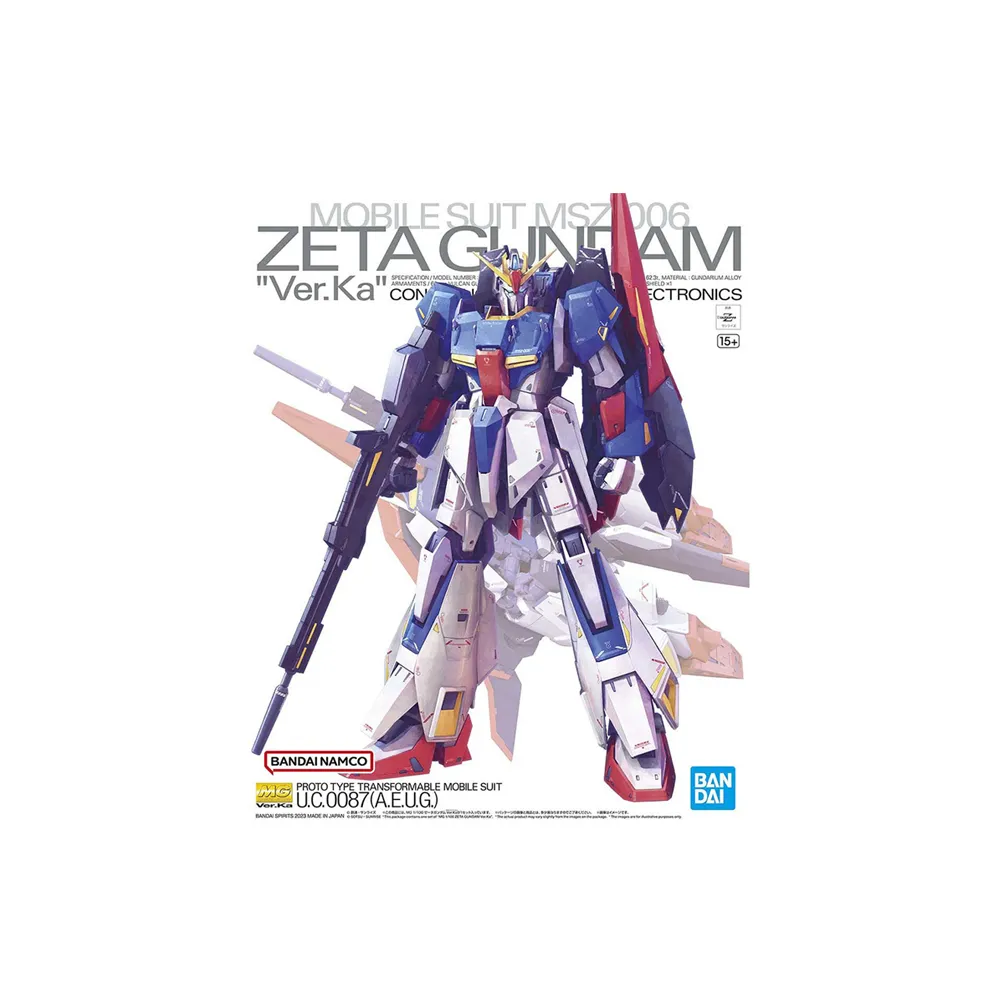 【BANDAI 萬代】組裝模型 MG 1/100 機動戰士鋼彈 Z鋼彈 Ver.Ka