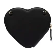 【Vivienne Westwood】SAFFIANO 心型鏈帶 側肩/斜背包(黑色)