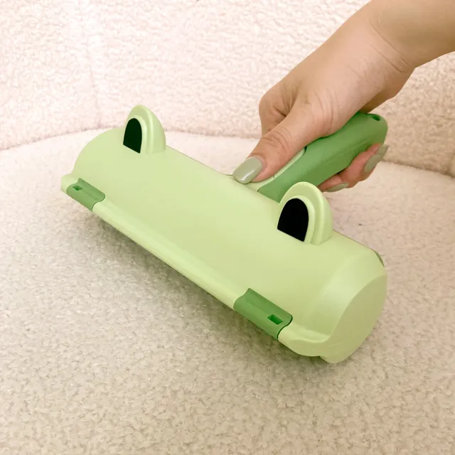 【OB 嚴選】青蛙造型可水洗靜電除毛器 《ZD0029》