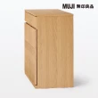 【MUJI 無印良品】橡木收納櫃/木門(大型家具配送)