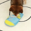 【OB 嚴選】寵物撞色拖鞋造型藏食玩具 《ZB1978》