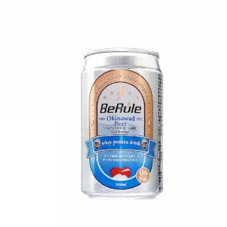 【BeRule】非酒精沖繩海鹽荔枝啤酒口味乳清飲x24瓶