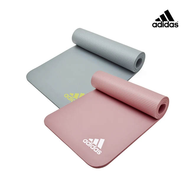 【adidas 愛迪達】紮染防滑瑜珈墊-10mm(兩色可選)